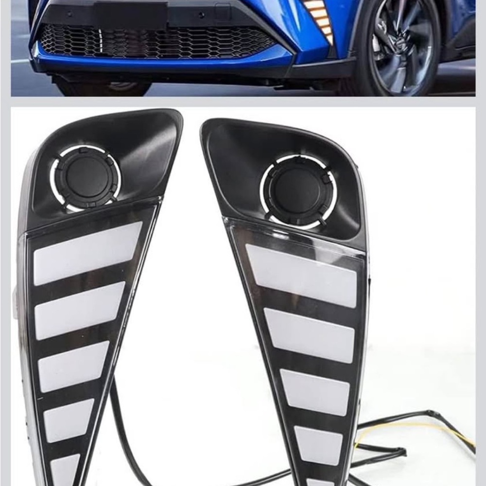 NIB Toyota CHR LED front bumper fog light ‘20-22
